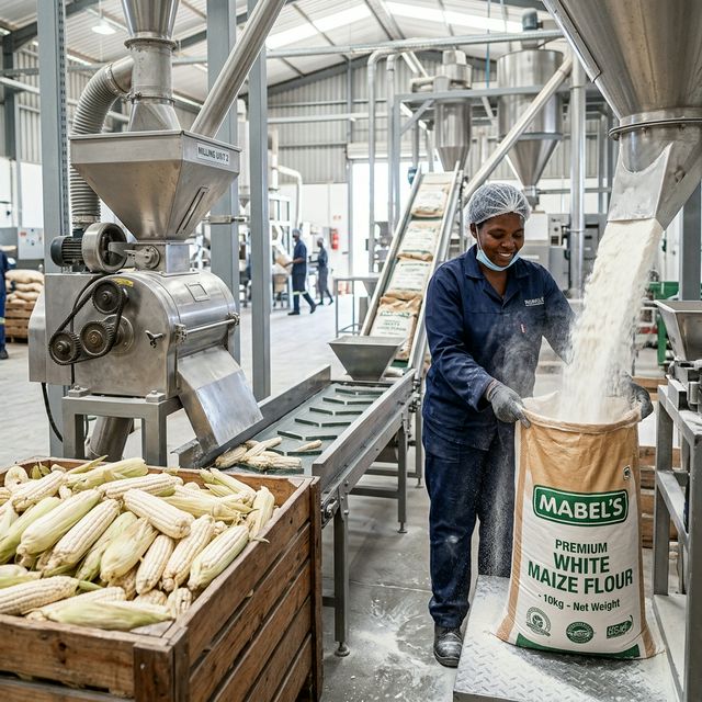 Maize Flour Production